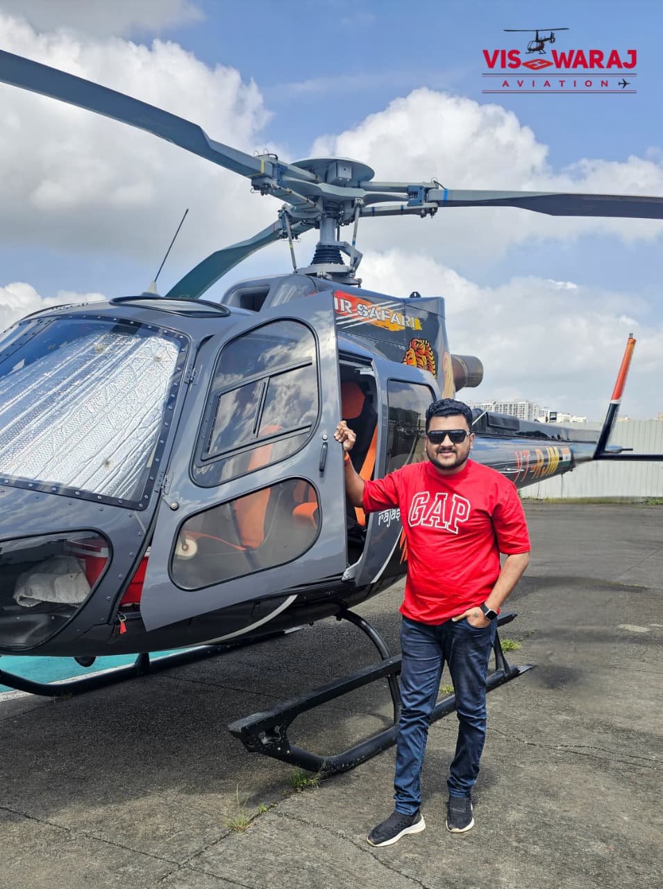 Helicopter charter services in Pune by Vishwaraj Aviation